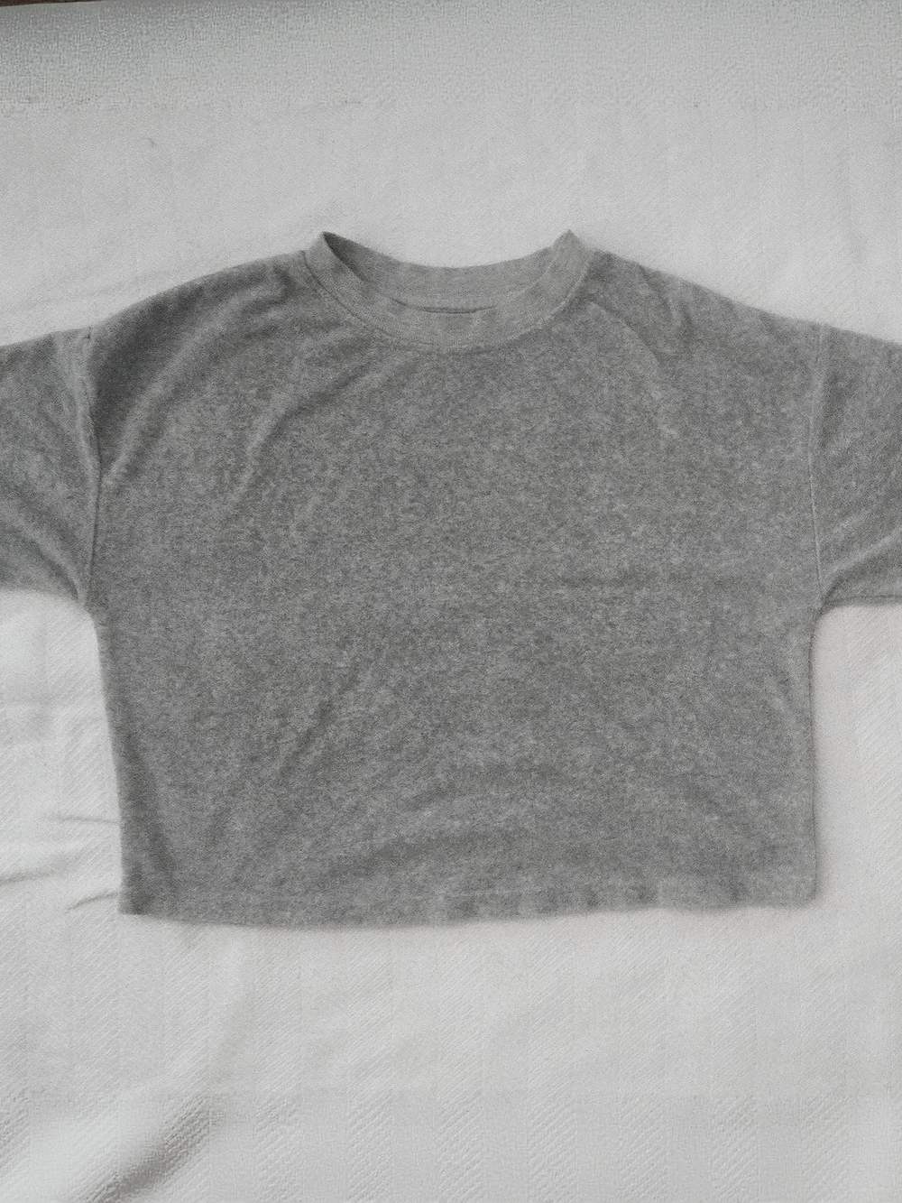 Reflex Gray Short-Sleeve Crewneck Tee M WIDE